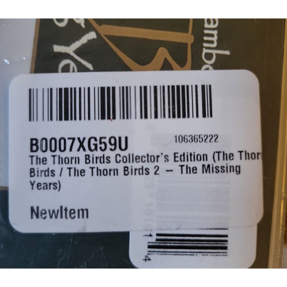The Thorn Birds Collector's Edition (The Thorn Birds 1 & 2 - The Missing Years) - Picture 5 of 5
